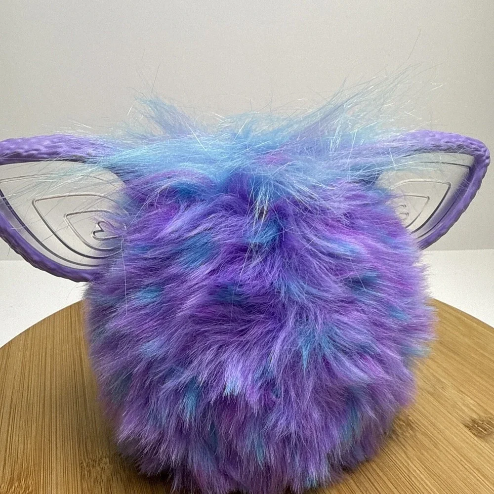 Hasbro Furby 2023‎ Interactive Purple And Blue Talks Ears Move/Light Up- Tested